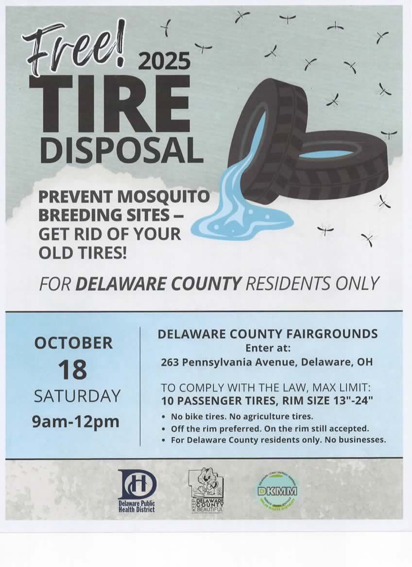 TIRE DISPOSAL DAY October 2025